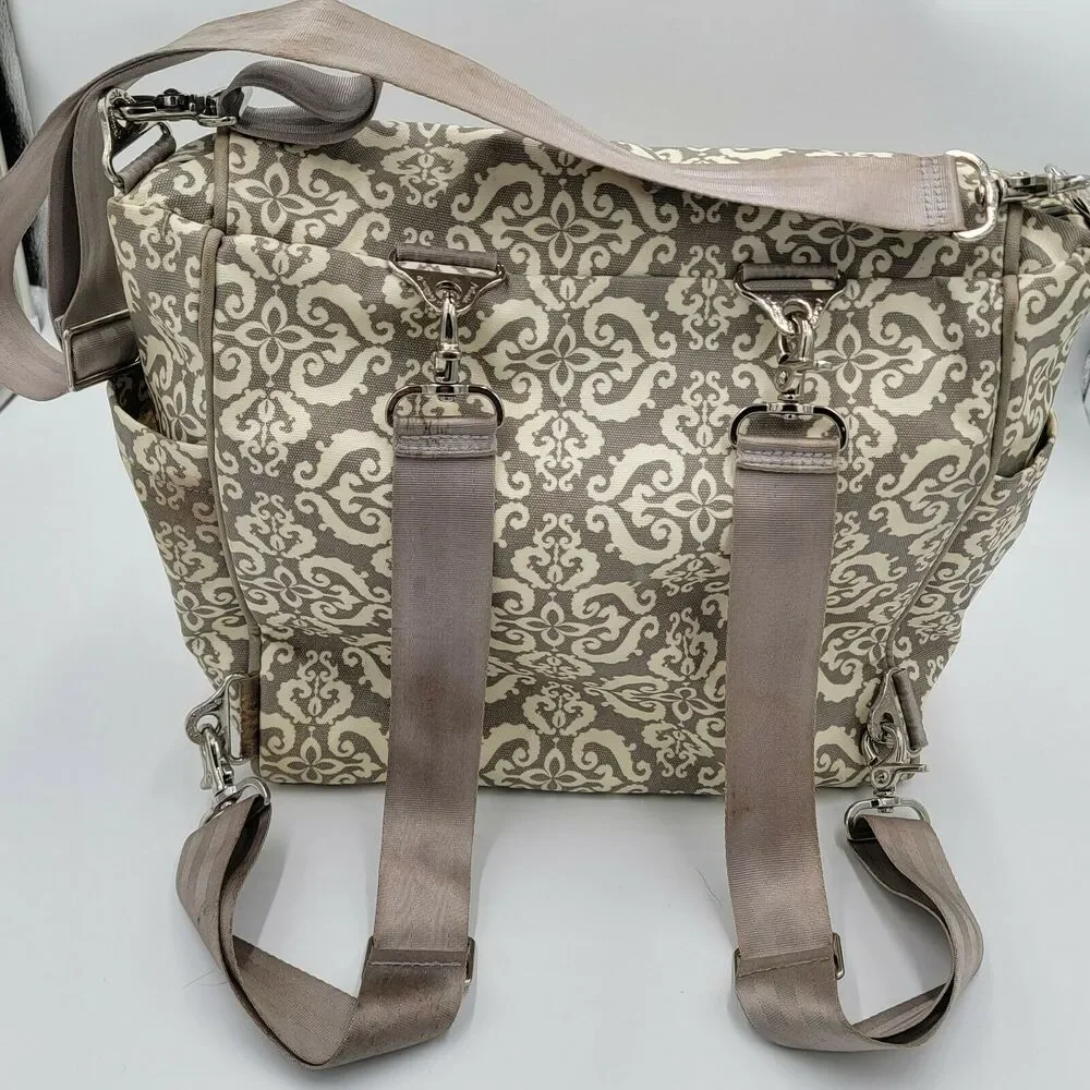 Petunia Pickle Bottom Diaper Bag Backpack Floral Pattern Boho Cottagecore Retro